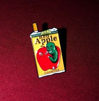 Quentin Tarantino Memorabilia Once Upon A Time In Hollywood Red Apple Pin