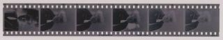 (strip Of 6) 1960 Photo Negatives Jean Cocteau Fame French Playwright