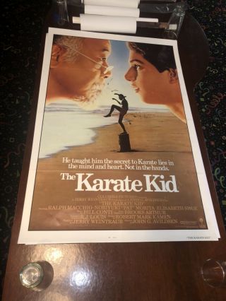 Karate Kid 27x41 Theatrical Poster In G