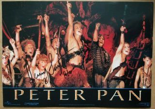 Peter Pan (2003) Movie Lobby Card Autographed By Jeremy Sumpter W/