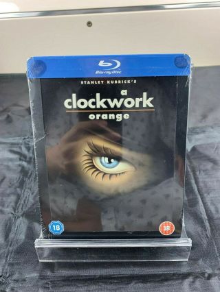 A Clockwork Orange Blu - Ray Steelbook Zavvi Exclusive Uk Rare,  New/sealed