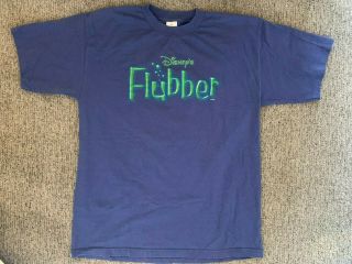 Vintage Flubber Movie Promo T - Shirt - Size Xl And Trading Card