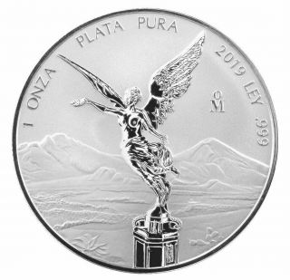 Libertad – Mexico – 2019 1 Oz Reverse Proof Silver Coin In Capsule