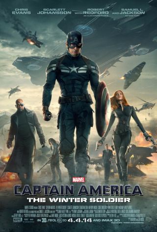 Captain America The Winter Soldier Movie Poster 2 Sided Final 27x40