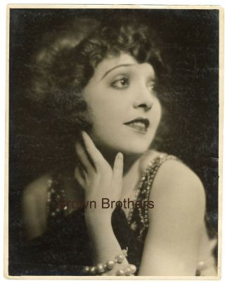 1920s Hollywood Actress Madge Bellamy Portrait 11x14 Photo 2 By Henry Waxman