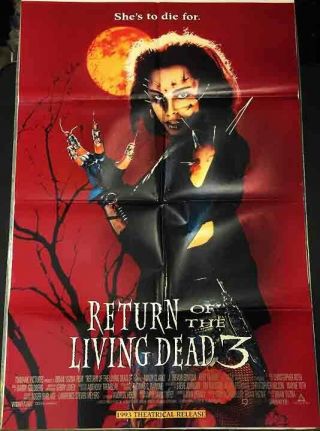 Return Of The Living Dead Part 3 Zombie Cult U.  S.  1 - Sh Film Poster