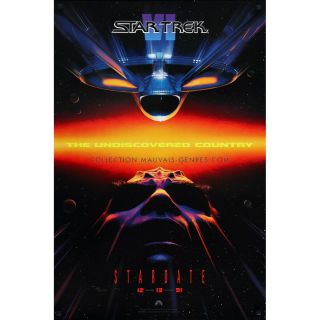Star Trek Vi Movie Poster - 27x40 In.  - 1991 - Nicholas Meyer,  William