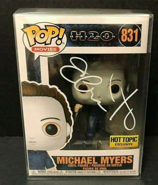 Halloween Michael Myers Funko Pop Signed By Jamie Lee Curtis - Halloween: H2o Pop