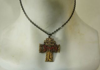 Bram Stokers Dracula 1992 Columbia Pictures Necklace Promo Charm Cross Horror