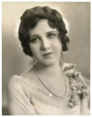 1920s Hollywood Mary Brian 11x14 Dbw Photo By Melbourne Spurr - Blind Stamp