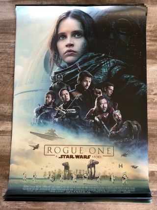 Rogue One A Star Wars Story 2016 Ver C Ds 2 Sided 27x40 Us Movie Poster