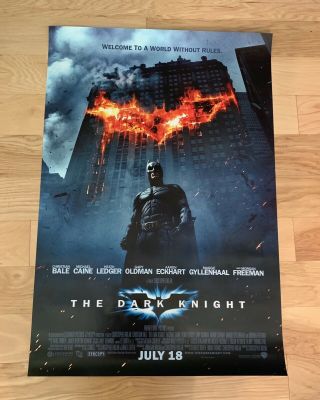Batman The Dark Knight 27x40 Ds Movie Poster