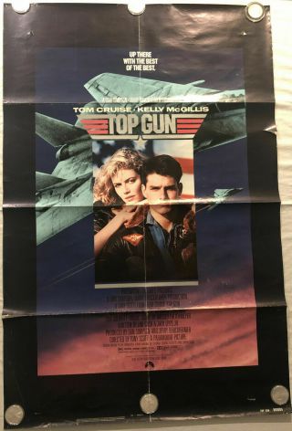 Top Gun 27x40 Theatrical Poster In F