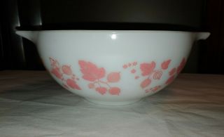 Vintage Pyrex 443 Pink Gooseberry Cinderella Bowl