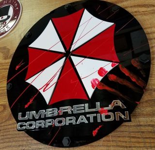 Resident Evil Umbrella Corporation 3d Art Sign Display Movies 3 - D Horror