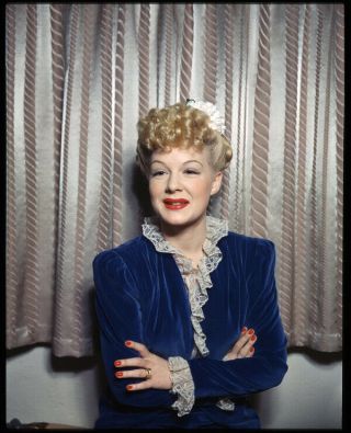 Betty Hutton Vintage Vivid Color 1940 