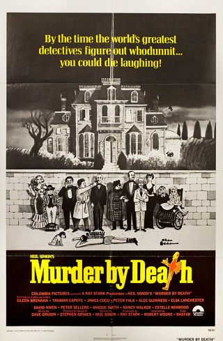 Murder By Death 1976 U.  S.  One Sheet Poster