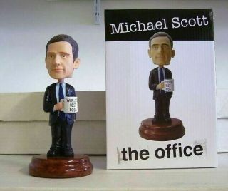 The Office Michael Scott Steve Carell Bobble Head Bobblehead Us Tv Show