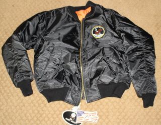 First Man Movie Official Promo Rothco Ma - 1 Flight Bomber Jacket L Ryan Gosling M