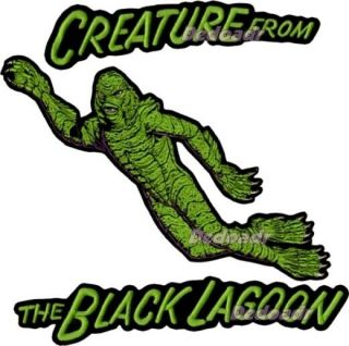 Set Creature From The Black Lagoon Embroidered Big Patches Universal Monsters