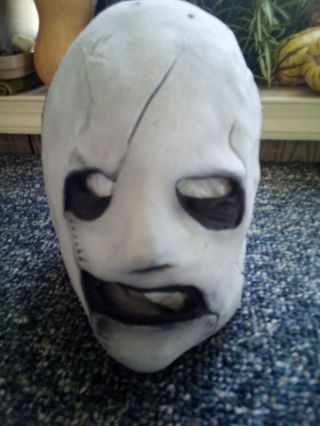 Slipknot Corey Taylor Iowa Mask Latex Halloween Ghost Glow Ozzfest Rare