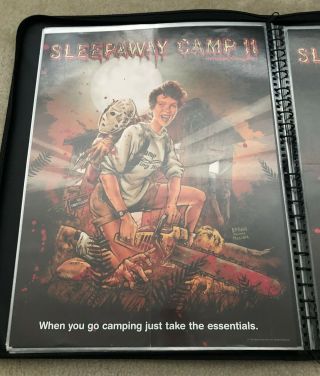 Sleepaway Camp 2 Scream Shout Factory Movie Poster Oop