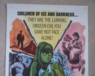 THESE ARE THE DAMNED 1964 1SHT MOVIE POSTER LINEN EX 2
