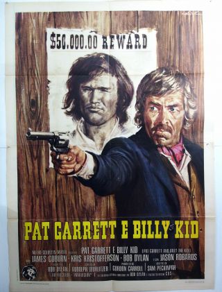 Italy Poster 4sh - Pat Garrett & Billy The Kid - Coburn - Peckinpah - Western - B3 - 3