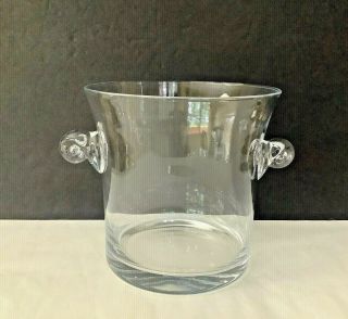 Vintage 2001 Marquis By Waterford 4 Lbs Crystal 8” Tall Ice Bucket Marked
