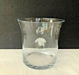 Vintage 2001 Marquis by Waterford 4 LBS Crystal 8” Tall Ice Bucket Marked 3