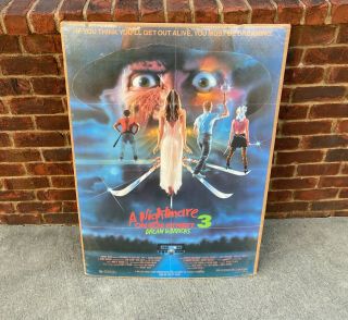 A Nightmare On Elm Street 3: Dream Warriors Movie Poster 1987 27 X 41
