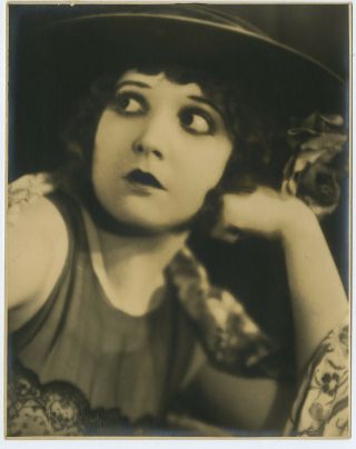 Silent Film Star Madge Bellamy 1920s Melbourne Spurr Glamour Photograph