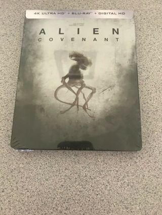Alien Covenant (4k Ultra Hd/blu - Ray,  2018,  Steelbook)