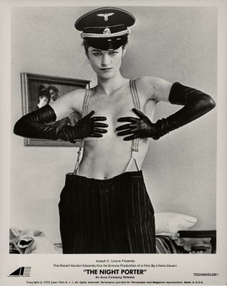 Charlotte Rampling Grabs Her Breasts 1974 Photo The Night Porter