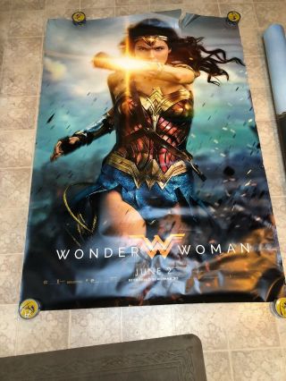 Wonder Woman 4x6 Bus Shelter Poster