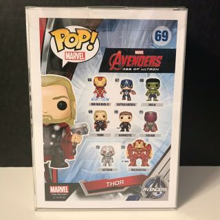 Thor Funko POP Signed by Chris Hemsworth - Avengers: Age of Ultron - Marvel 3