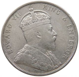 Hong Kong 50 Cents 1904 Edward Vii.  T72 453