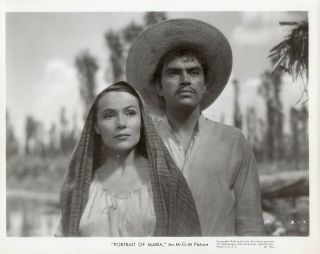 Dolores Del Rio,  Pedro Armendariz,  Portrait Of Maria,  1945,  8x10