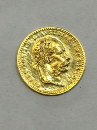 Franc.  Ios.  I.  D.  G.  Avstriae Imperrator 1915 Gold Coin