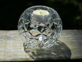 Waterford Crystal Votive / Tea Light Candle Holder