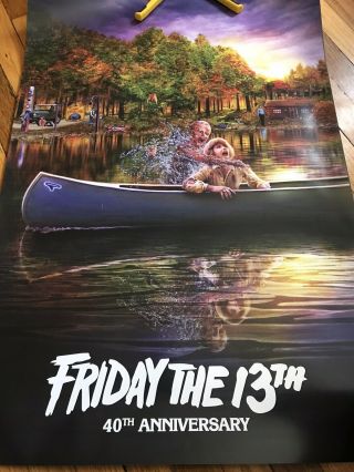 Friday The 13th Scream Factory Poster And Lithograph
