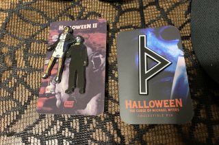 Fright Rags Halloween 2 & The Curse Of Michael Myers Enamel Pin Limited Edition