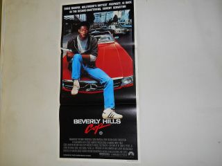Beverly Hills Cop 1 Eddie Murphy Rare Cinema Movie Daybill Poster