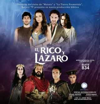 El Rico Y Lazaro,  Serie Brasil,  37 Disco,  185 Capitulos.  2017,  Excelente