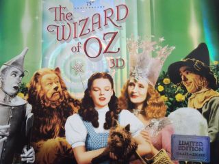 The Wizard Of Oz 75th Anniversary Limited Edition 3d Blu - Ray/dvd 5 - Discs
