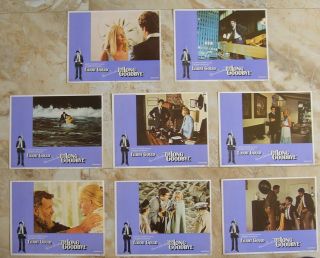 Long Goodbye Set Of (8) Us Lobby Cards 11 " X14 " Film Movie Poster 1973 Vf (c8)