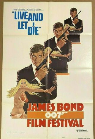 James Bond 007 Film Festival Style A 1sh 