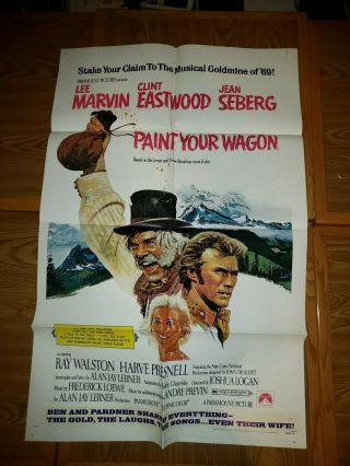 Paint Your Wagon Studio - Issued Poster With