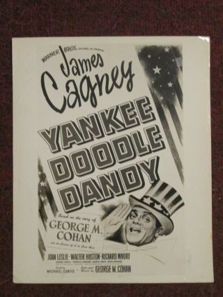 Yankee Doodle Dandy - 1942 Movie Art Photo - James Cagney