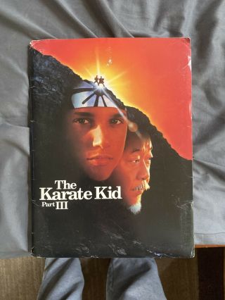 1989 The Karate Kid Part Iii Movie Promo Press Kit Ralph Macchio